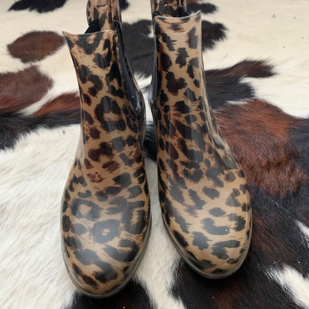 J. Crew rain boots